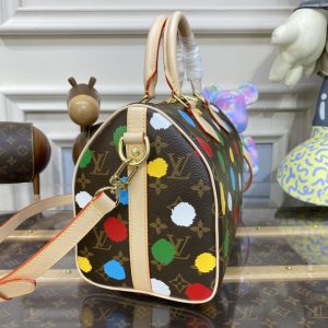 Replica Louis Vuitton Speedy Bandouliere 25 Yayoi Kusama - best-selling designer handbag dupe