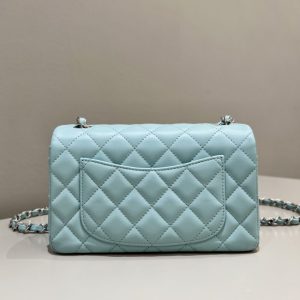 Replica CHANEL Classic Flap 20cm Tiffany - high-accuracy replica luxury purse