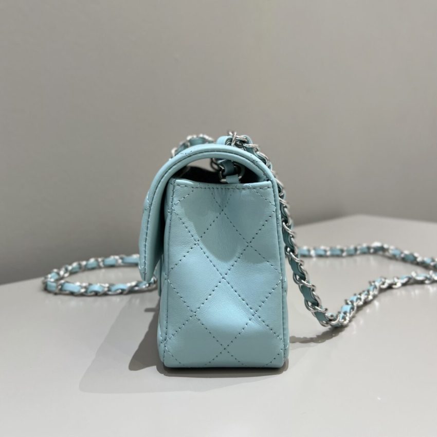 Replica CHANEL Classic Flap 20cm Tiffany - 1:1 designer replica handbag