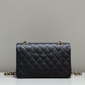 Replica CHANEL Classic Flap 23cm Black Caviar - premium 1:1 fake handbag model