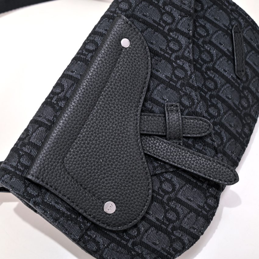 Replica Dior Messenger Black Oblique - high-quality designer bag clone