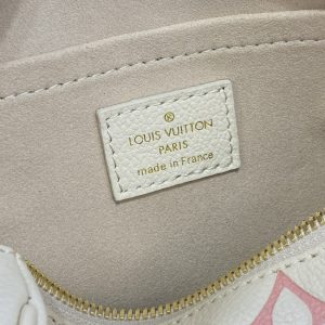 Replica Louis Vuitton Speedy Bandouliere 20 White Pink - authentic-look luxury purse replica