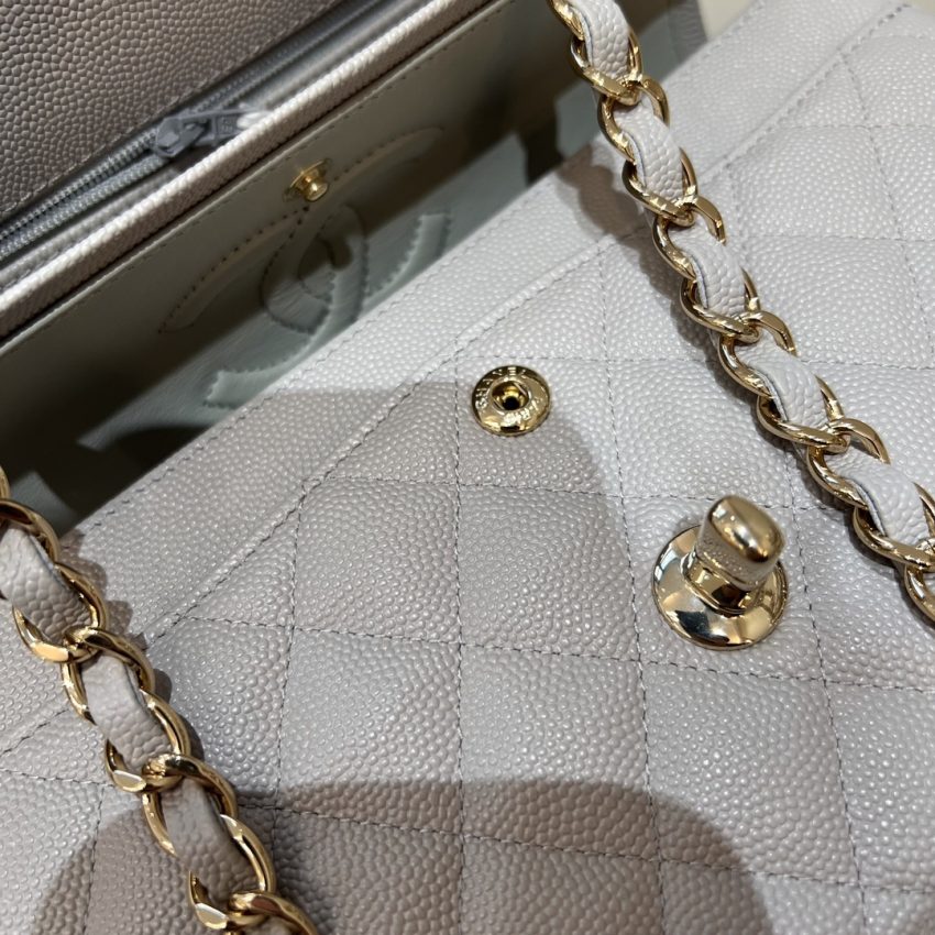 Replica CHANEL Classic Flap 23cm Gray - realistic designer-inspired fake bag