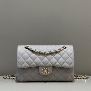 Replica CHANEL Classic Flap 23cm Gray - high-quality designer bag clone