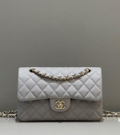 Replica CHANEL Classic Flap 23cm Gray - high-quality designer bag clone