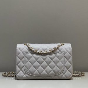 Replica CHANEL Classic Flap 23cm Gray - best quality luxury bag dupe