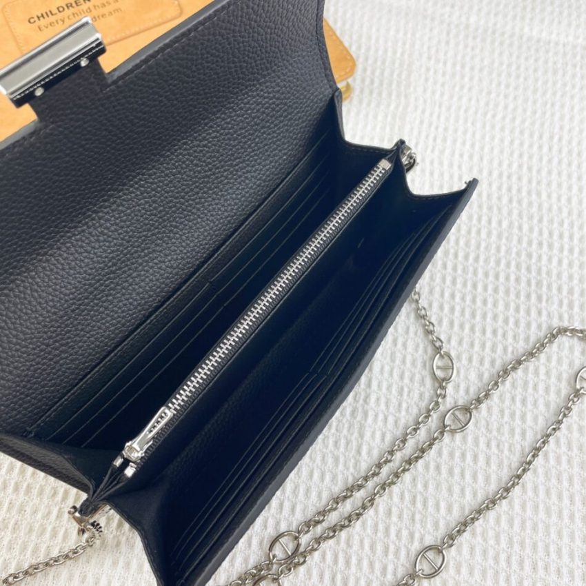 Replica Hermes Constance Chain Wallet - top-rated replica designer bag