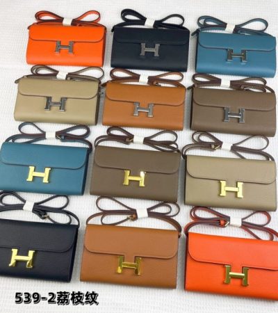 Replica Hermes Constance Shoulder Wallet - authentic-look luxury purse replica