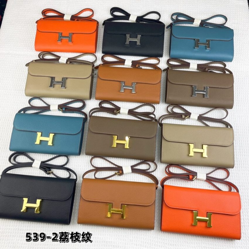 Replica Hermes Constance Shoulder Wallet - authentic-look luxury purse replica