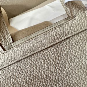 Replica Hermes Halzan White - near-authentic luxury replica handbag