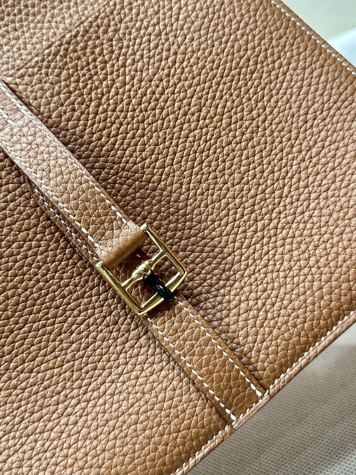 Replica Hermes Halzan Brown 3 Replica Hermes Halzan Brown - 1:1 designer replica handbag