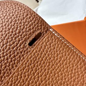 Replica Hermes Halzan Brown 6 Replica Hermes Halzan Brown - premium-grade designer purse dupe
