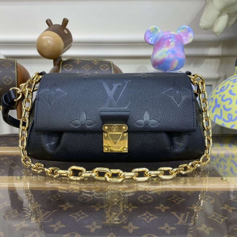 Replica Louis Vuitton Favorite Black - ultra-realistic fake designer tote