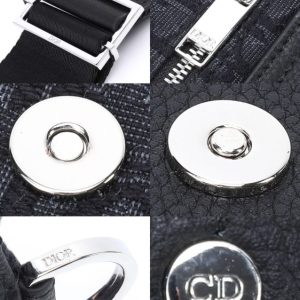 Replica Dior Messenger Black Oblique - best quality luxury bag dupe