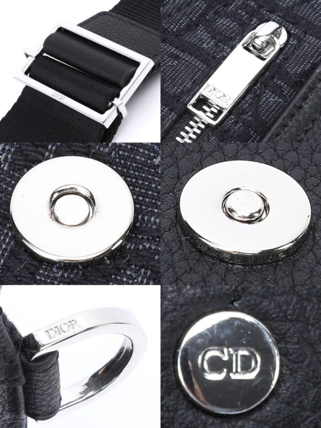 Replica Dior Messenger Black Oblique - best quality luxury bag dupe