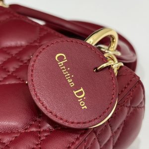 Replica Lady Dior Mini Red - high-accuracy replica luxury purse