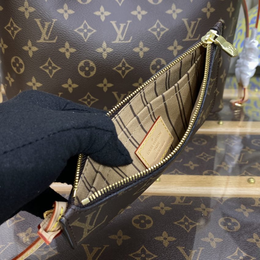Replica Louis Vuitton Neverfull MM Brown Classic - top-rated replica designer bag