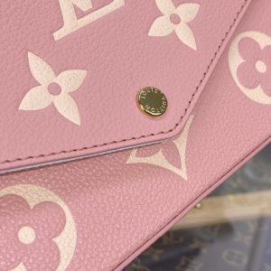 Replica Louis Vuitton Félicie Pochette Pink - elite superclone designer purse