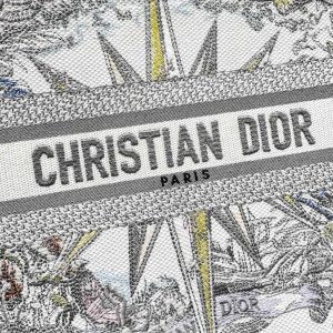 Replica Dior Tote Book Grey Lucky Star - near-authentic luxury replica handbag