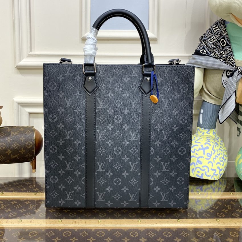 Replica Louis Vuitton Sac Plat M Black - best-selling designer handbag dupe