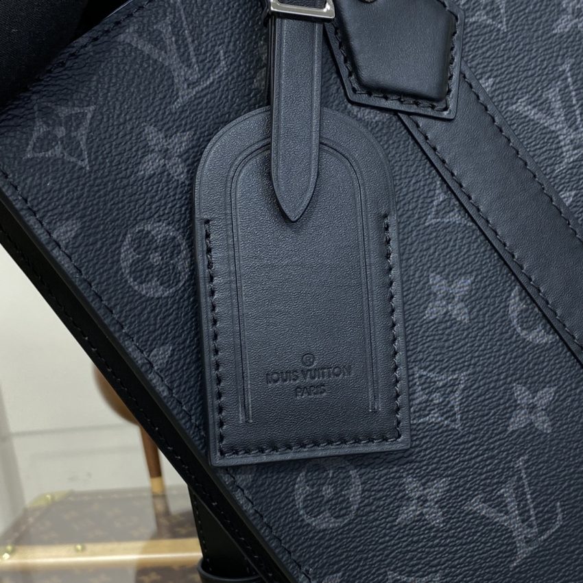 Replica Louis Vuitton Sac Plat M Black - near-authentic luxury replica handbag