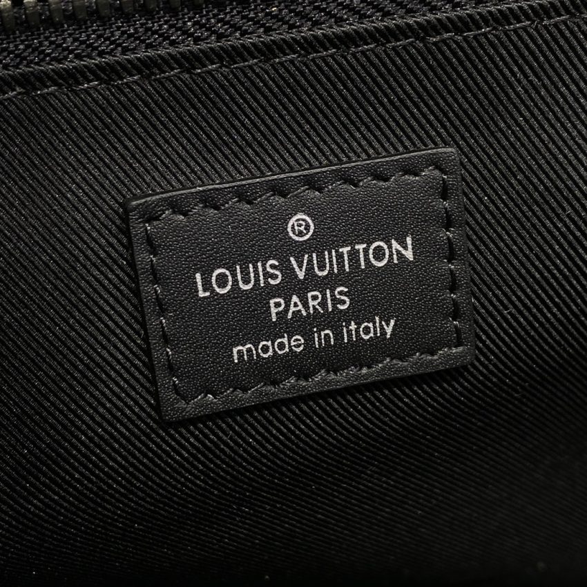 Replica Louis Vuitton Sac Plat M Black - top-tier luxury replica shoulder bag