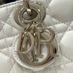 Replica Dior Lady D-Joy Bag White - top-rated replica designer bag