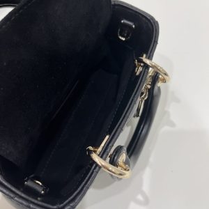 Replica Dior Lady D-Joy Mini Bag Black - realistic designer-inspired fake bag
