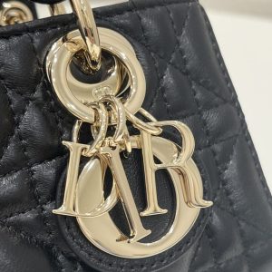 Replica Dior Lady D-Joy Mini Bag Black - ultra-realistic fake designer tote