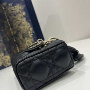 Replica Dior Lady D-Joy Mini Bag Black - near-authentic luxury replica handbag