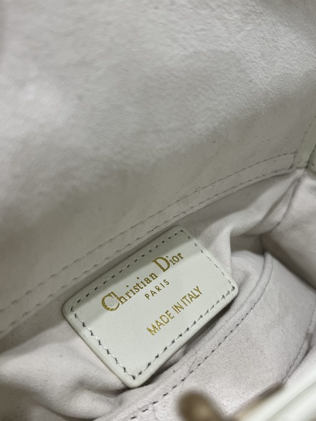 Replica Lady D-Joy Mini Bag White - top-tier luxury replica shoulder bag