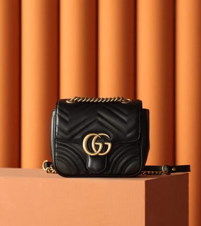Replica Gucci GG Marmont Square Black - ultra-realistic fake designer tote