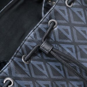 Replica Dior Hit The Road Backpack Diamond Black - premium 1:1 fake handbag model