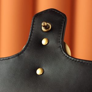 Replica Gucci GG Marmont Square Black - near-authentic luxury replica handbag