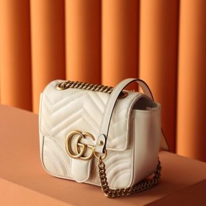 Replica Gucci GG Marmont Square Beige - premium 1:1 fake handbag model