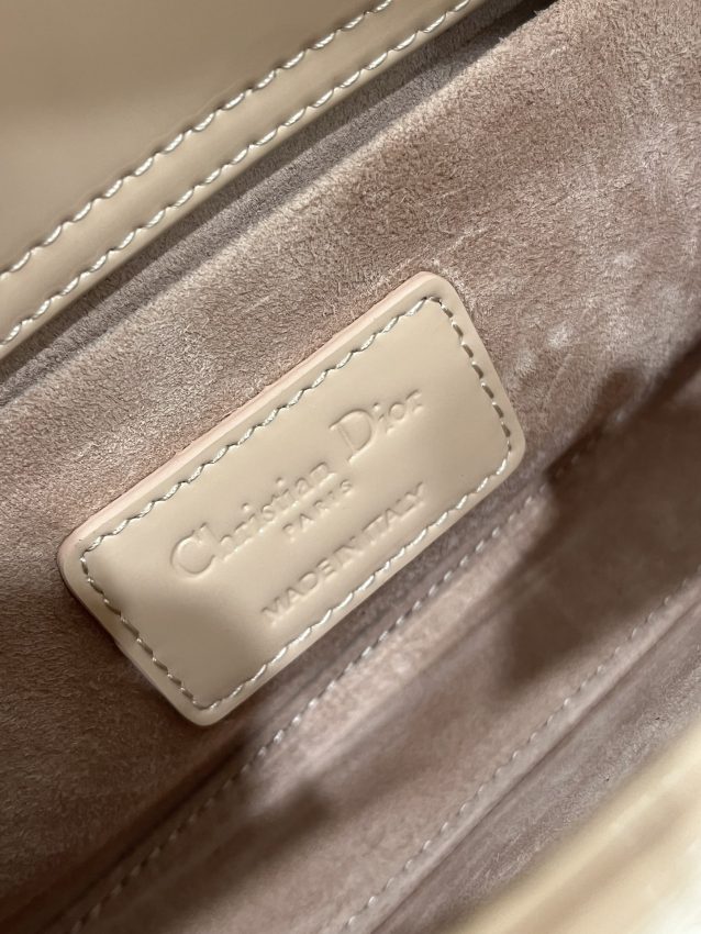 Replica Dior Lady D-Joy Bag Caramel Patent - authentic-look luxury purse replica