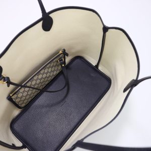 Replica Gucci GG Large Tote Bag Blue - high-quality designer bag clone