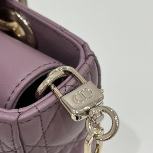 Replica Dior Lady D-Joy Bag Purple - top-tier luxury replica shoulder bag