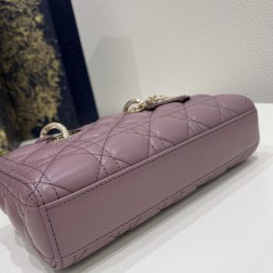 Replica Dior Lady D-Joy Bag Purple - authentic-look luxury purse replica