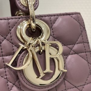 Replica Dior Lady D-Joy Bag Purple - high-accuracy replica luxury purse