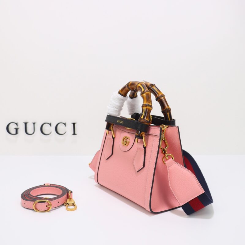 Replica Gucci Diana Small Tote Pink - best quality luxury bag dupe