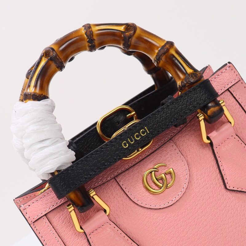 Replica Gucci Diana Small Tote Pink - 1:1 designer replica handbag