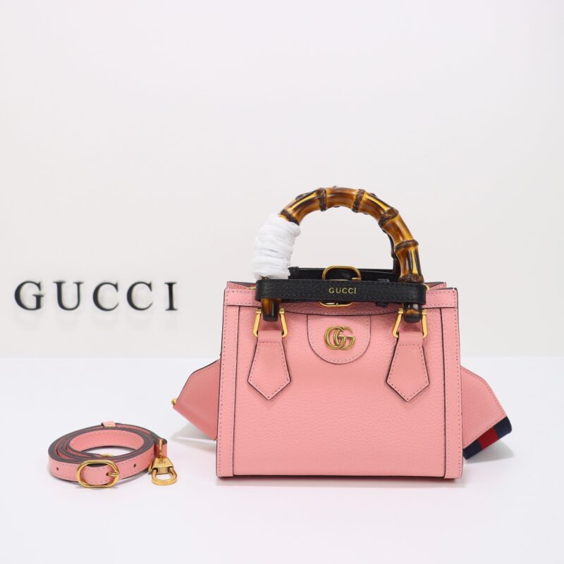 Replica Gucci Diana Small Tote Pink - premium-grade designer purse dupe