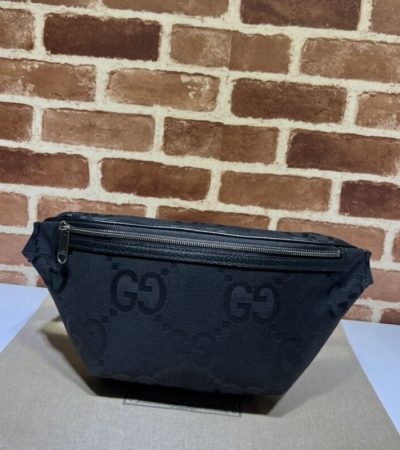 Replica Gucci Double G Waist Bag Black - best quality luxury bag dupe