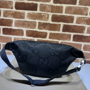 Replica Gucci Double G Waist Bag Black - high-quality designer bag clone