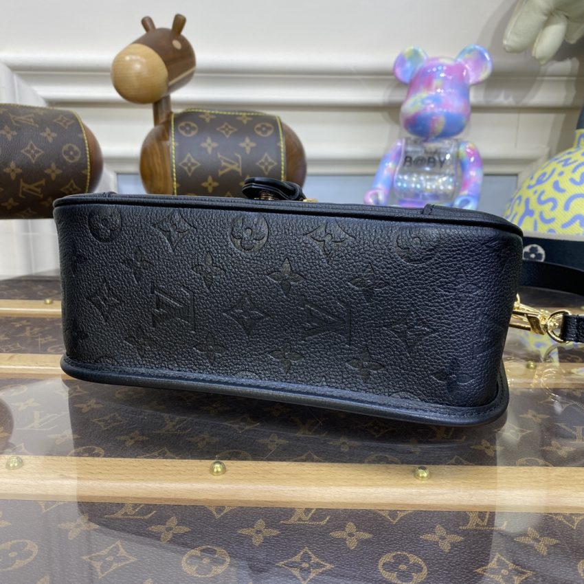 Replica Louis Vuitton Nano Diane Satchel Black - near-authentic luxury replica handbag