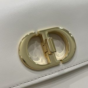 Replica Dior 30 Montaigne Avenue Bag White - high-quality designer bag clone