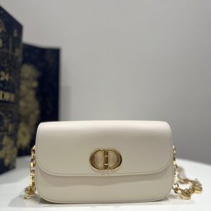 Replica Dior 30 Montaigne Avenue Bag White - elite superclone designer purse