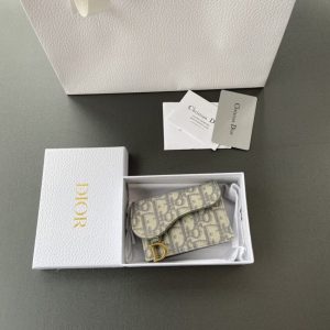 Replica Dior Bloom Card Holder Beige - 1:1 designer replica handbag