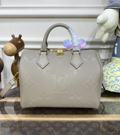 Replica Louis Vuitton Speedy Bandouliere 25 Beige - elite superclone designer purse